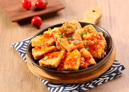 鮮蝦一品豆腐