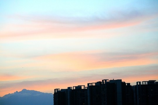 晚霞