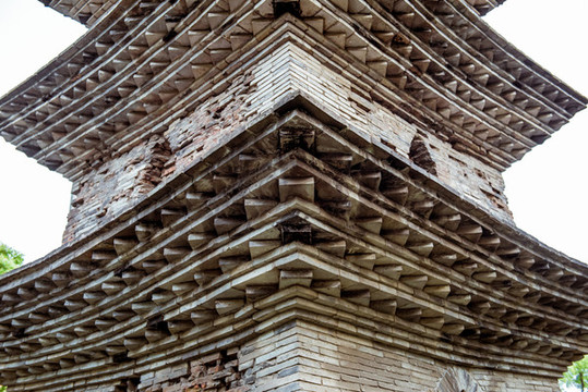 寧波天寧寺塔局部