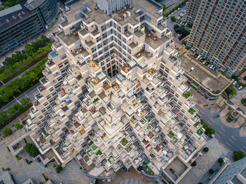 蘇州昆山游站未來城建筑外觀
