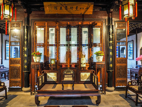 蘇州拙政園十八曼陀羅花館