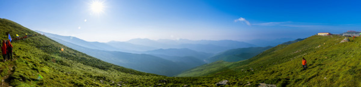 五臺山全景圖