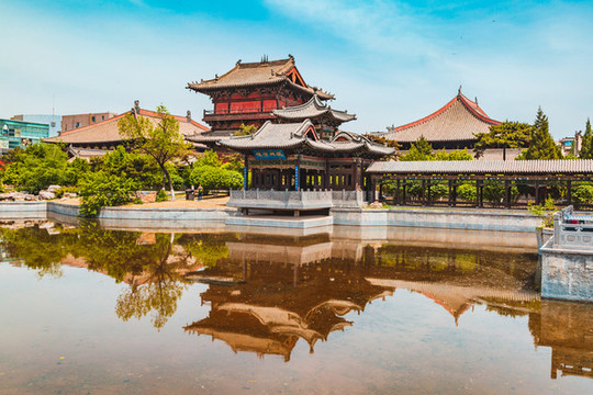 大同法華寺風(fēng)光
