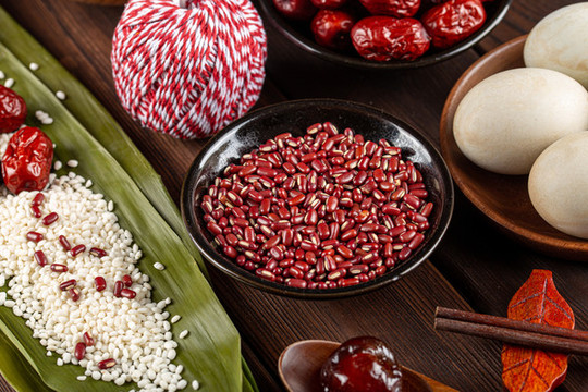端午節(jié)粽子紅小豆
