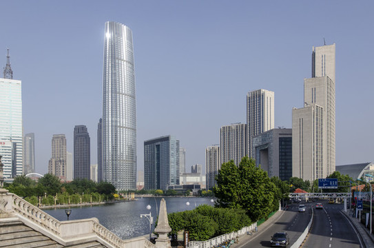 天津海河城市風(fēng)光