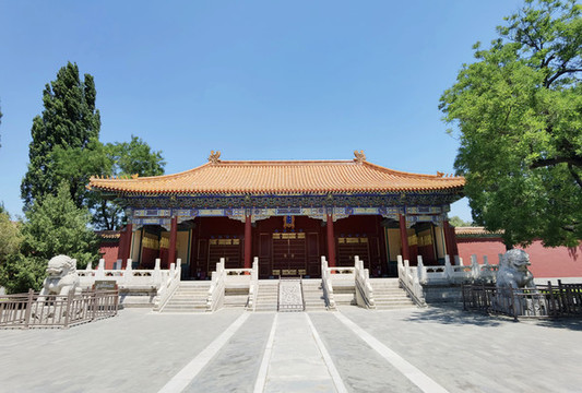 景山公園壽皇殿壽皇門