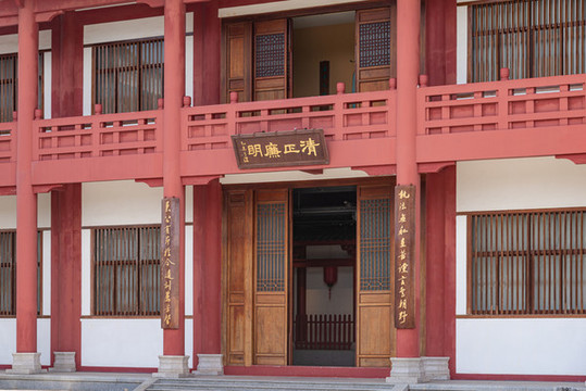 肇慶包公祠清正廉明