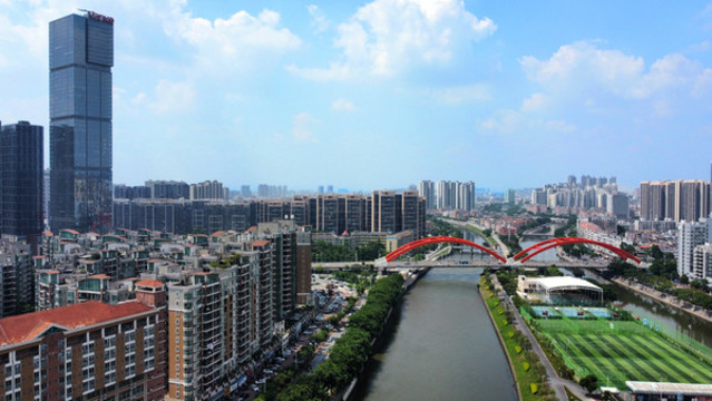 東莞南城鴻福橋地標(biāo)城市