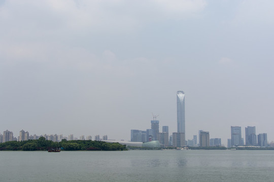 金雞湖城市風光