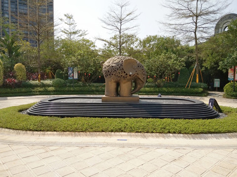 大象噴泉