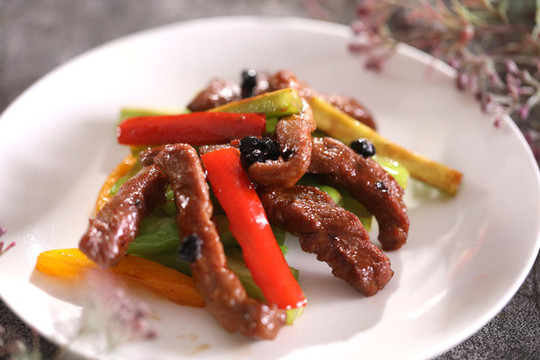 涼瓜牛肉