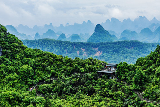 如意峰景色