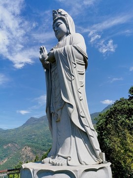 觀音菩薩石材雕像