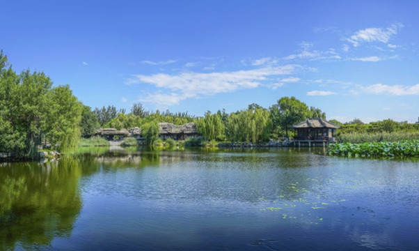 天津北寧公園大畫幅
