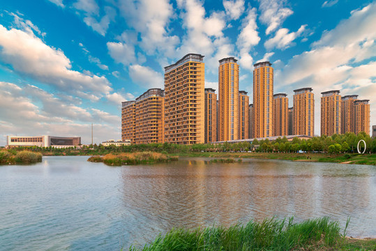 義烏城市環(huán)境航拍