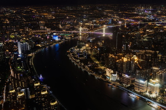 魔都上海夜色
