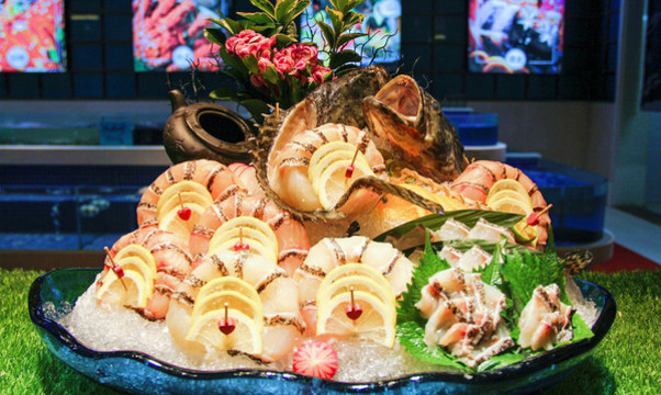 海鮮斑魚姿造