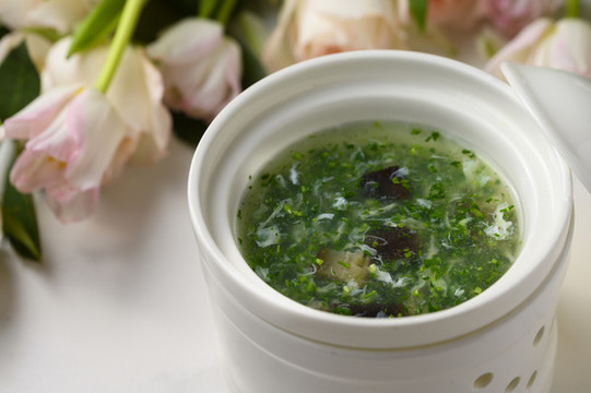 薺菜海參羹