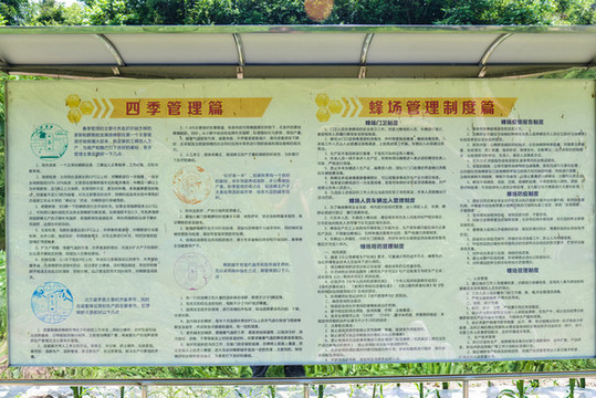 蜂場管理制度