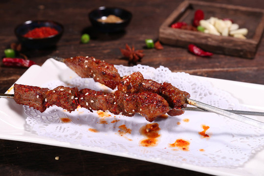 烤羊肉串