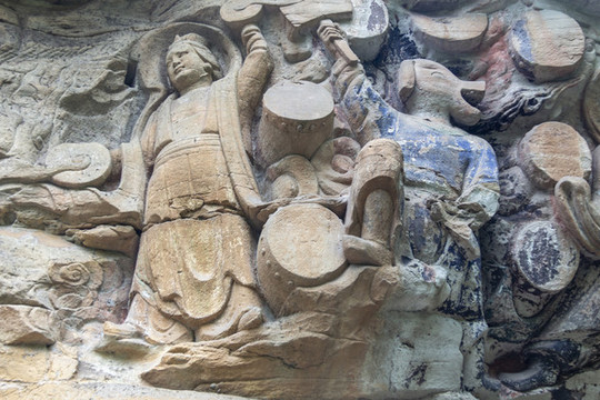 重慶大足石刻之寶頂山石刻16窟