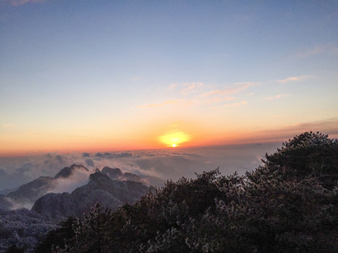黃山云海