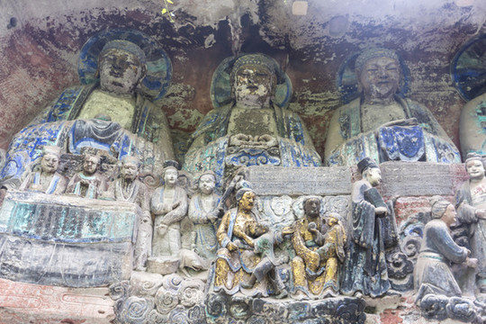 大足寶頂山石刻父母恩重經(jīng)變相