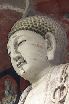 重慶大足寶頂山石刻華嚴三圣像