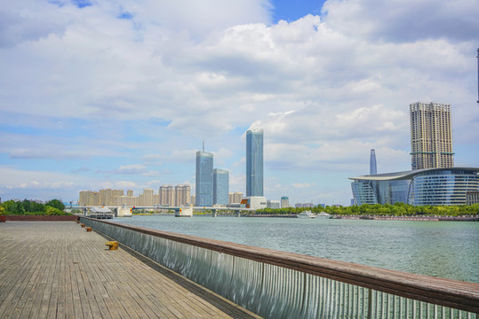 天津海河高清大圖