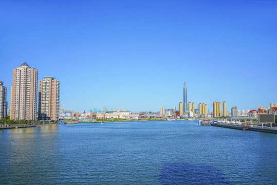 天津海河響螺灣高清大圖