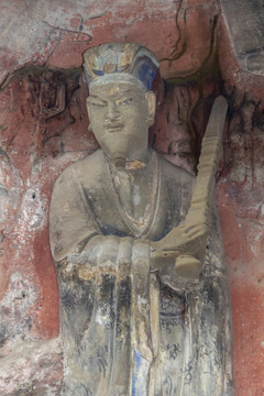 大足寶頂山石刻孔雀明王經(jīng)變相