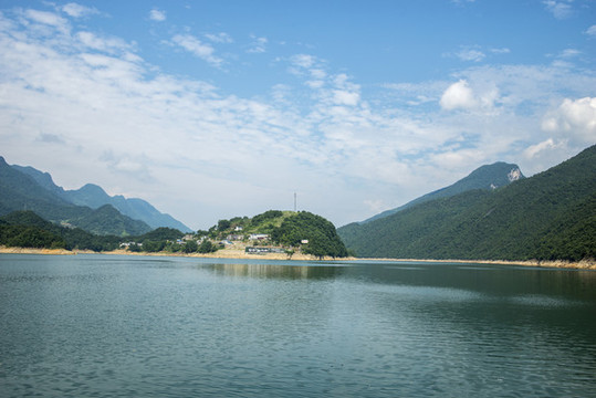 湖北清江風光