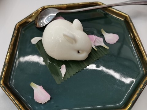 玉兔甜品