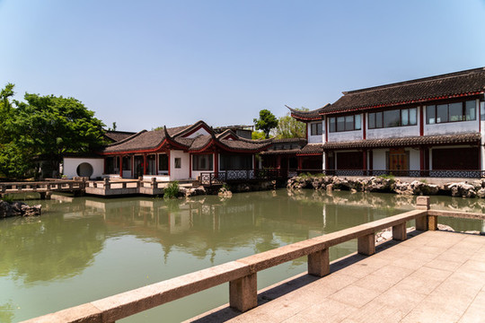 浙江嘉興南湖景區(qū)勺園