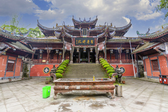 重慶大足圣壽寺帝釋殿