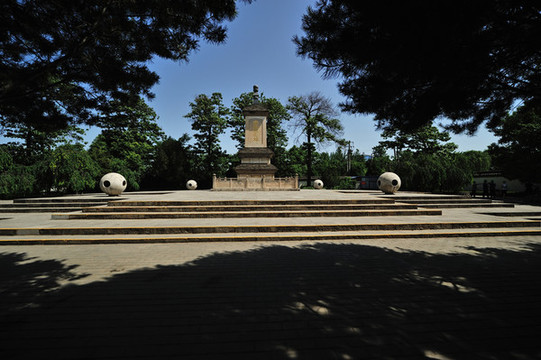 青龍寺空海紀念碑