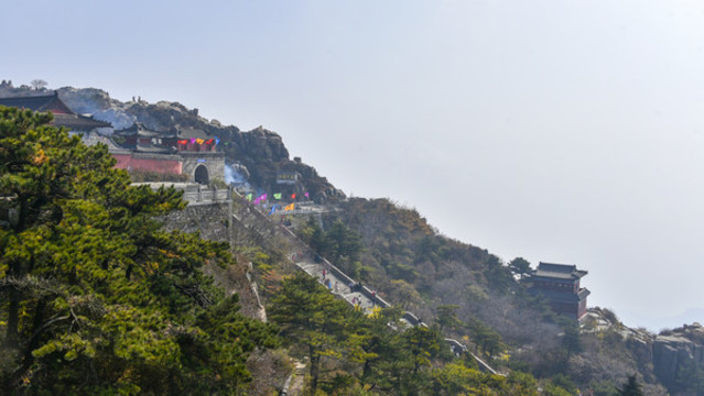 泰山風(fēng)光西神門
