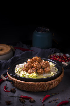 砂鍋丸子