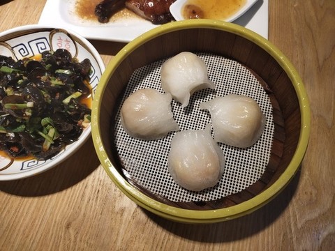 靚點(diǎn)蘆筍蝦餃皇
