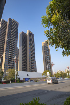 地產(chǎn)高樓城市風光