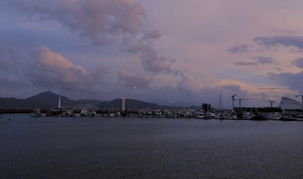 海邊傍晚