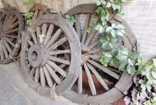 古代木車輪