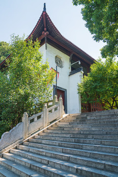 武漢黃鶴樓公園的園林建筑和風光