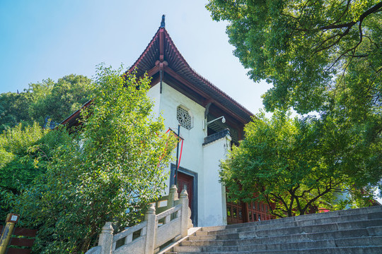 武漢黃鶴樓公園的園林建筑和風光