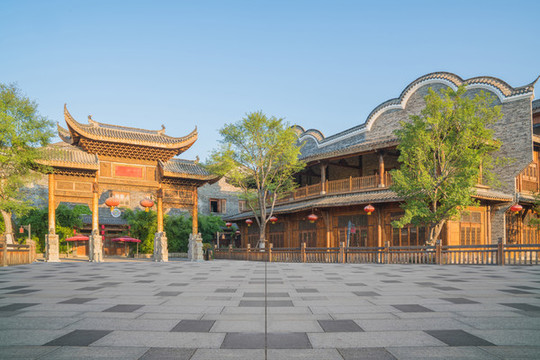 武漢漢口里古建筑群和古鎮(zhèn)街景