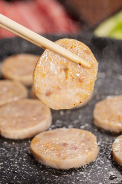 烤肉餅