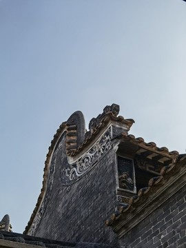 廣東古村落鑊耳樓