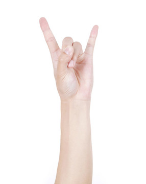 愛(ài)你的手勢(shì)