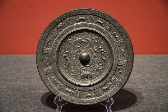 陜西歷史博物館四神十二生肖鏡