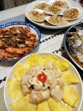 海鮮蛋餃